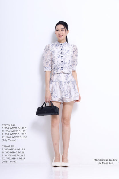 Diorlynn Tencel Flare Skorts