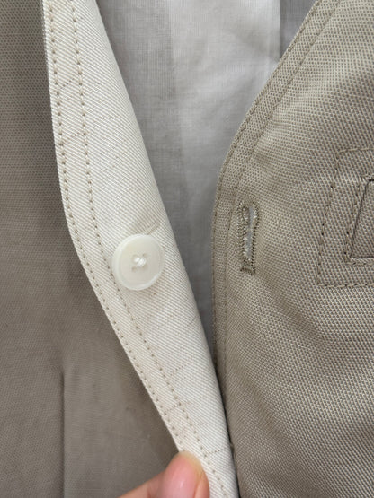 Gina Linen Tailored Vest