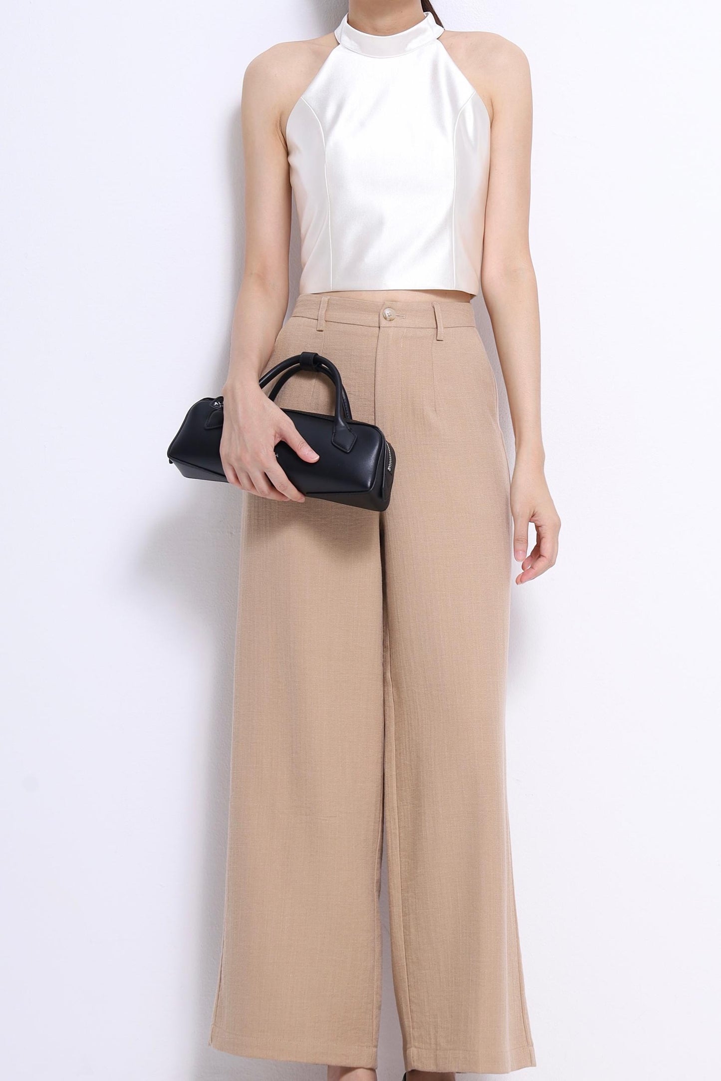 Veronica Linen Wide Legged Pants
