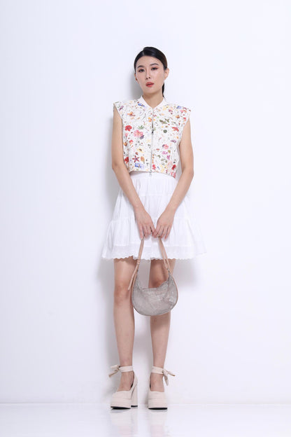 Blossom Cropped Vest Top