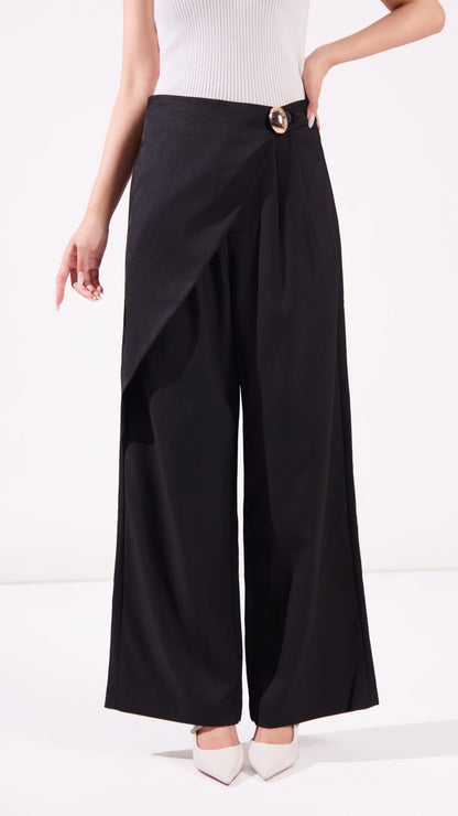 Ziri Overlap Straight Legged Pants