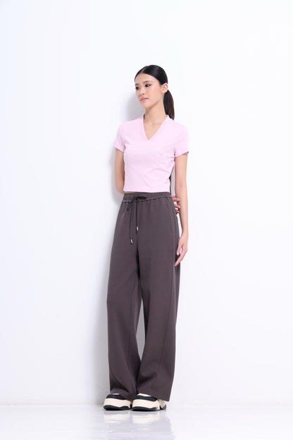 Carly V-Neck Embroidered Top
