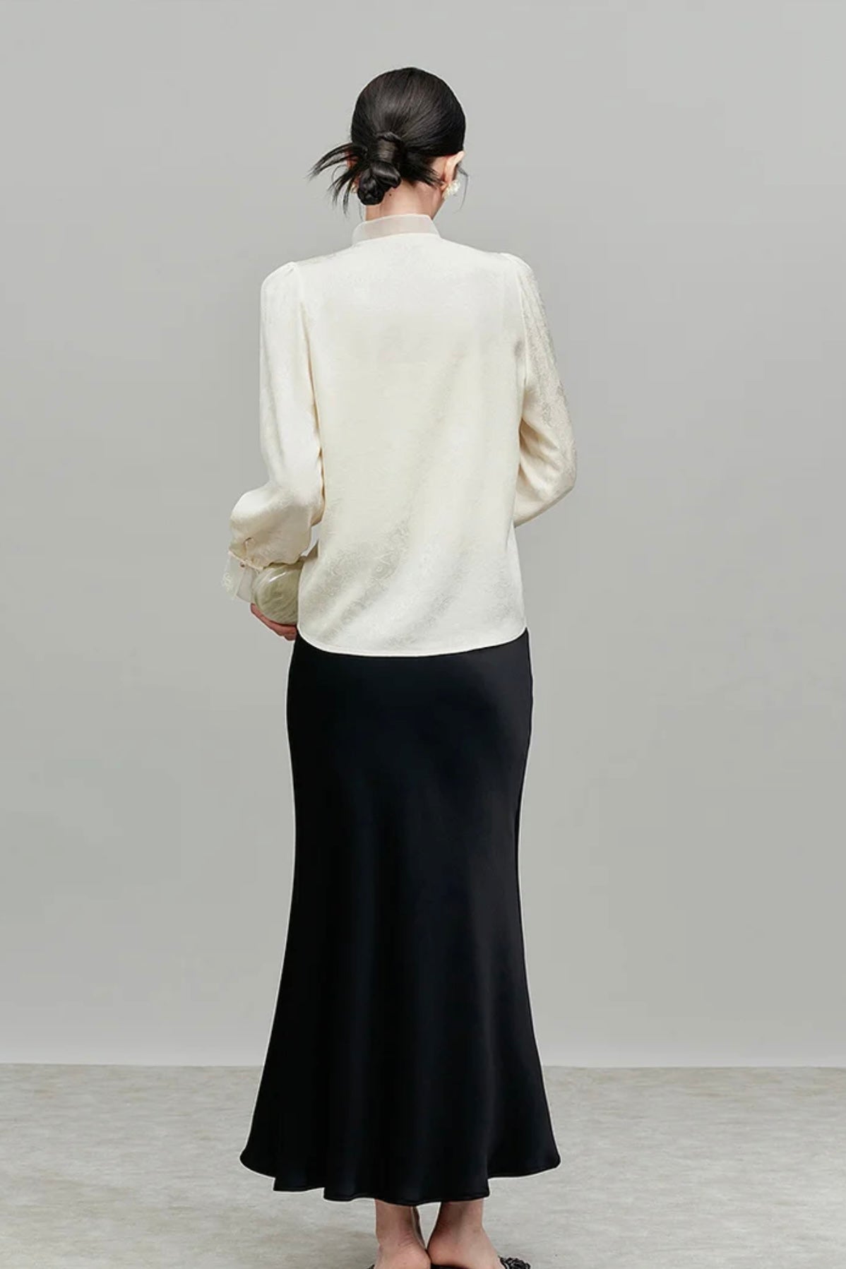 Gu Zhi Orient Tencel Shirt