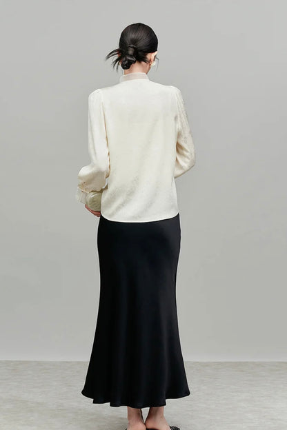 Gu Zhi Orient Tencel Shirt