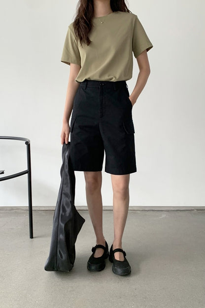 Nancy Cargo Bermuda Shorts