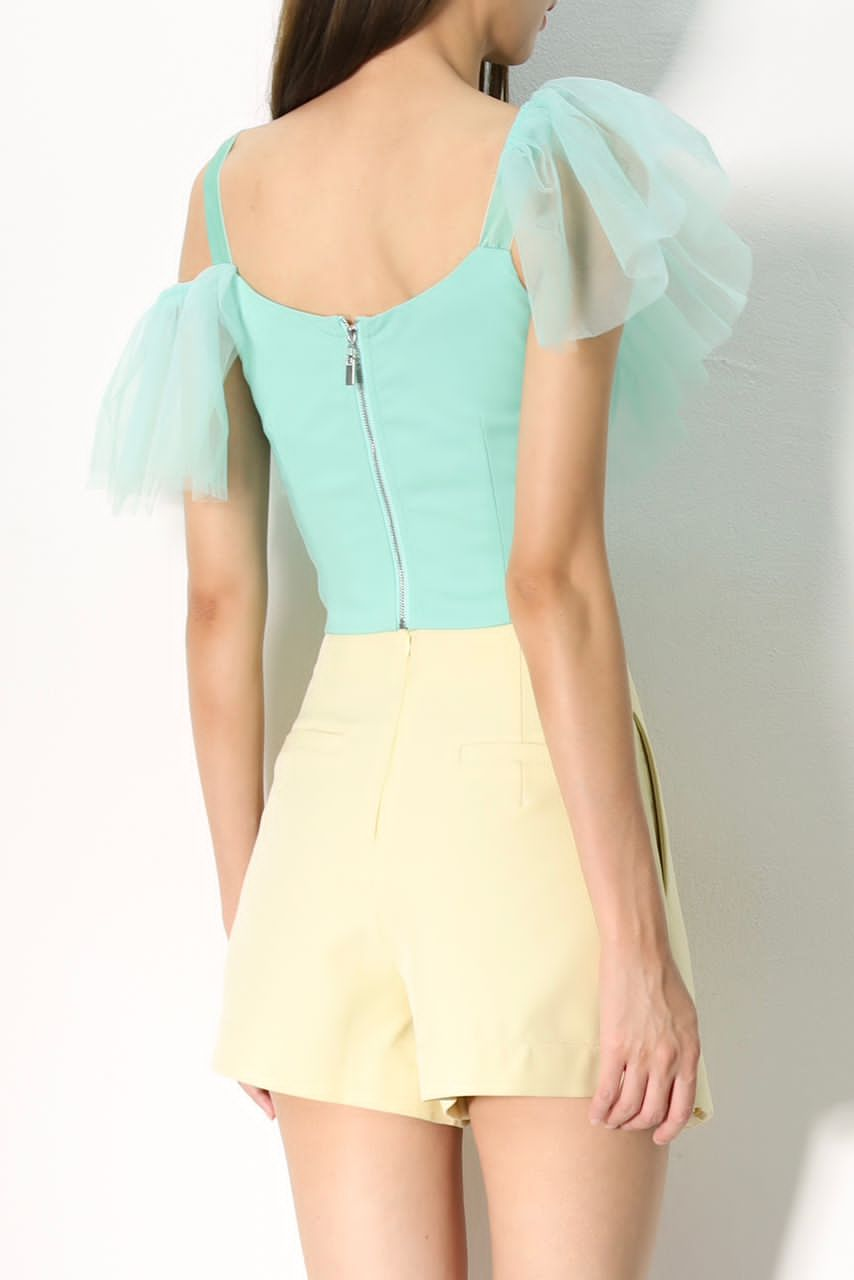 Betty Evening Tulle Blouse