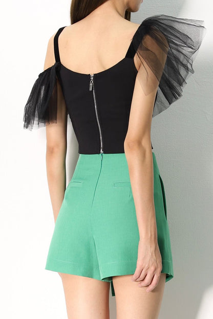 Betty Evening Tulle Blouse