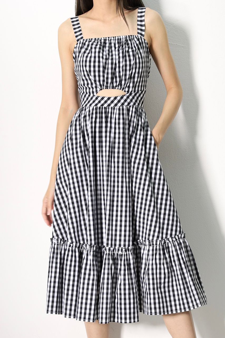 Sweet Heart Checkered Dress