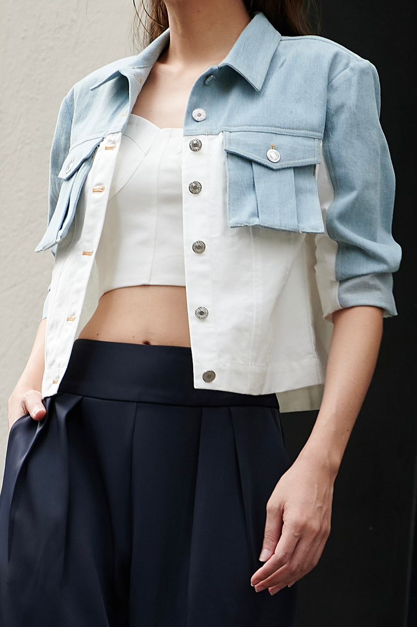 Jessica Cotton Denim Jacket