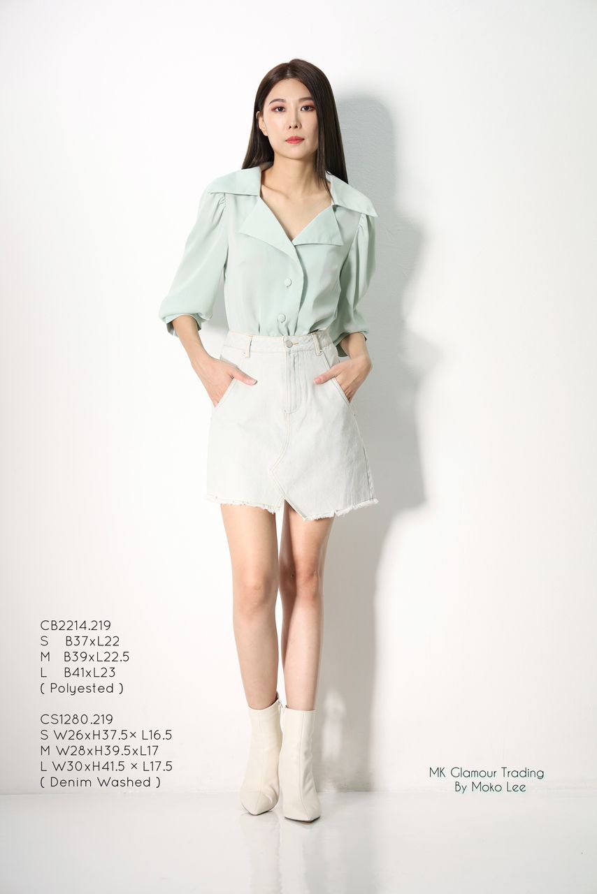 Marion Oversized Collar Shirt