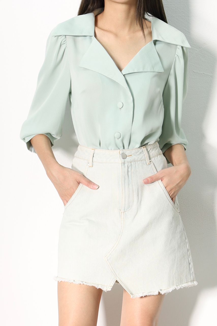 Marion Oversized Collar Shirt