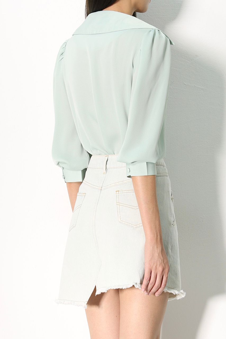 Marion Oversized Collar Shirt