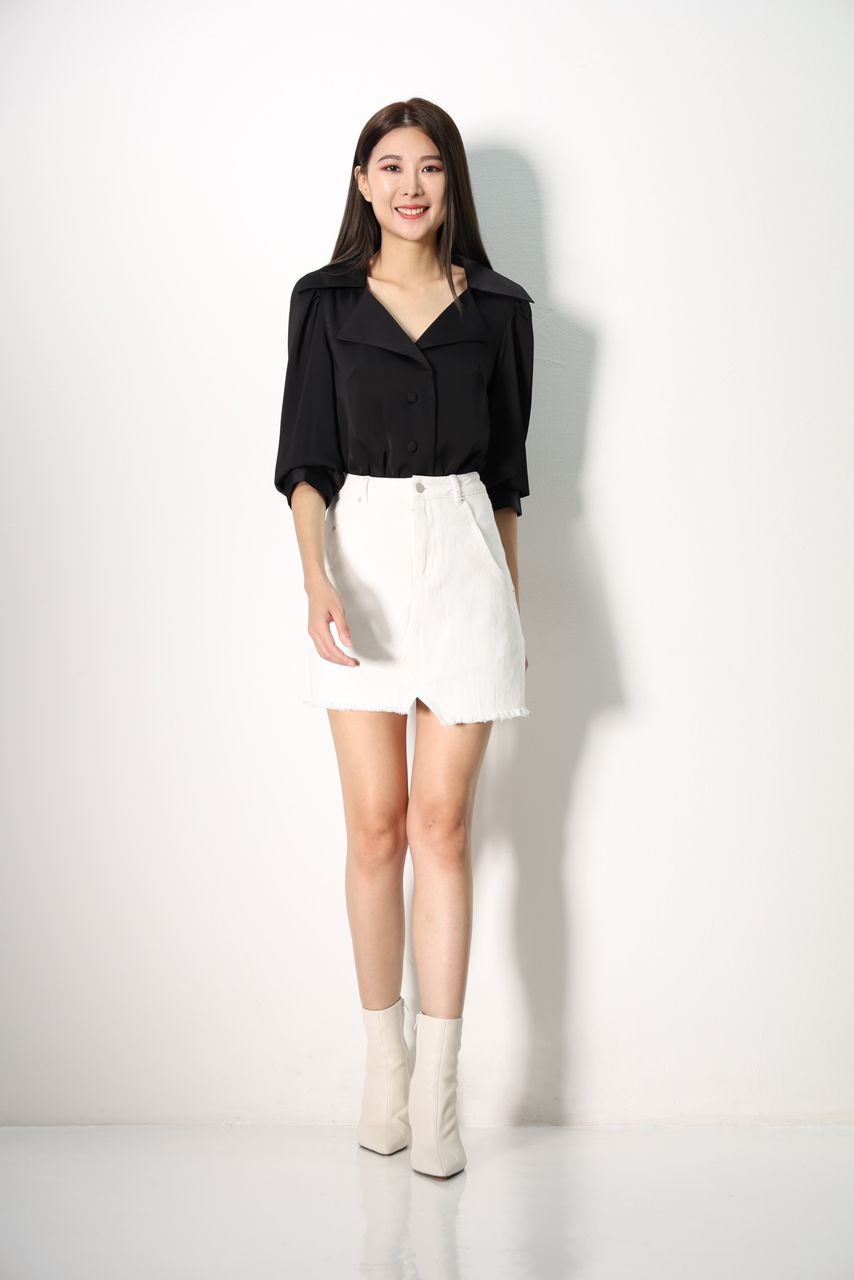 Marion Oversized Collar Shirt