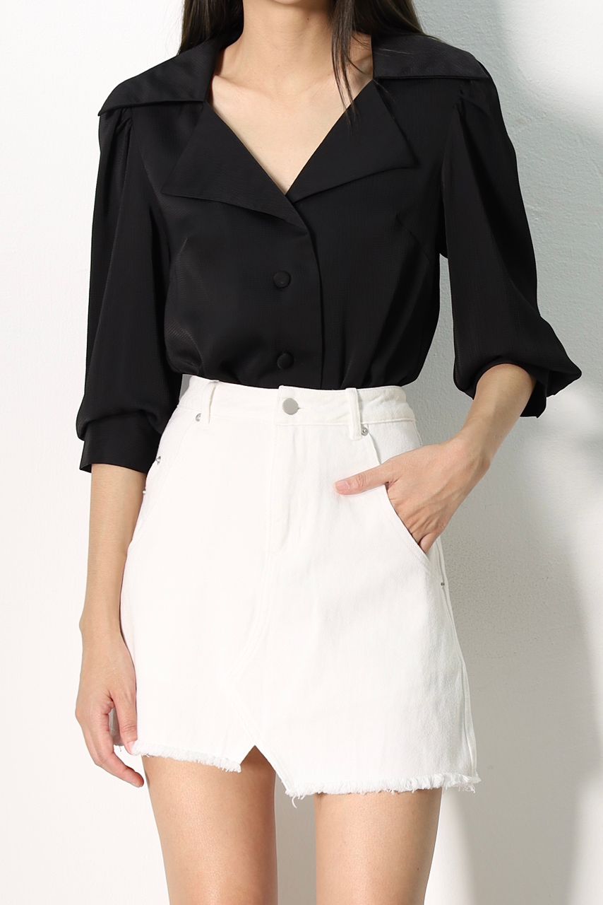 Marion Oversized Collar Shirt