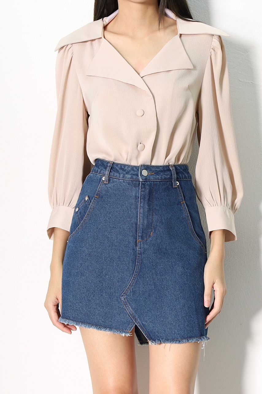 Marion Oversized Collar Shirt