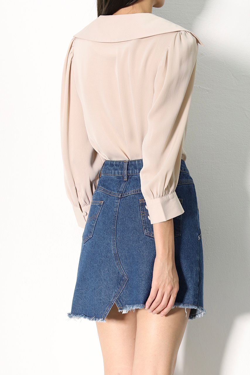 Marion Oversized Collar Shirt