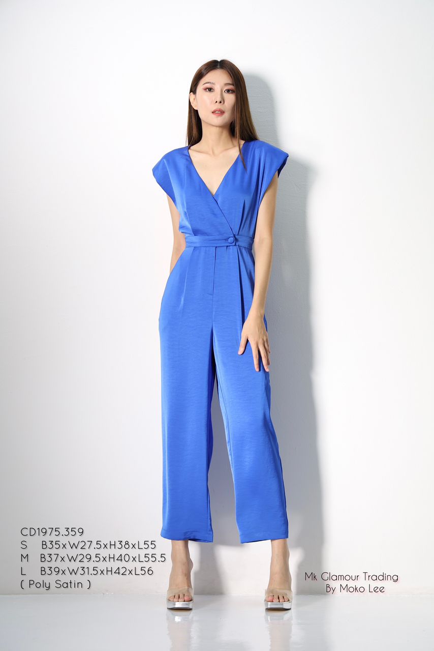 Amy Satin Jumpsuit