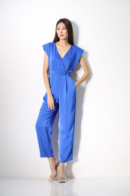 Amy Satin Jumpsuit