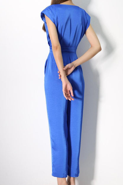 Amy Satin Jumpsuit