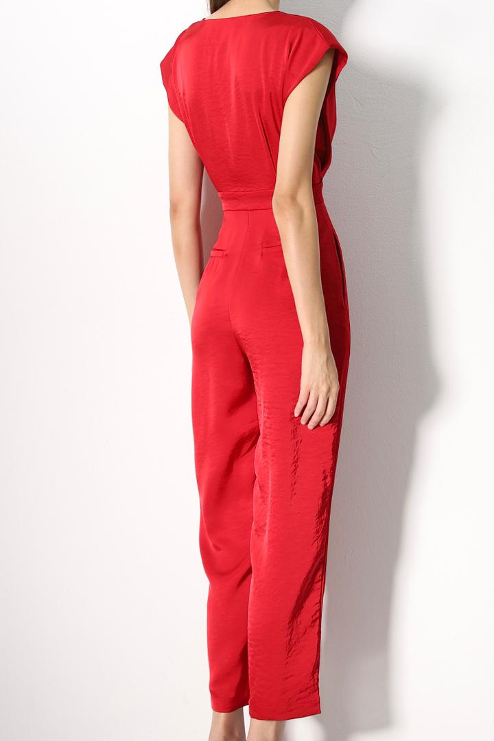 Amy Satin Jumpsuit