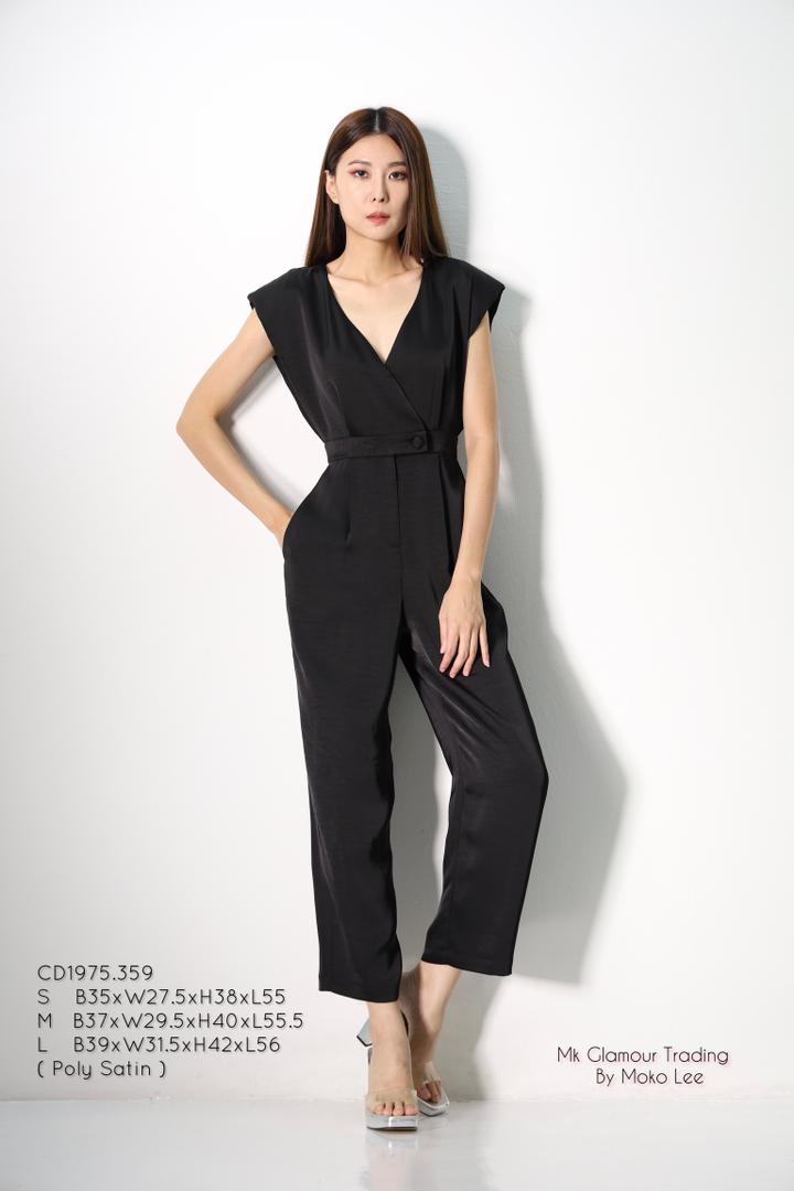 Amy Satin Jumpsuit