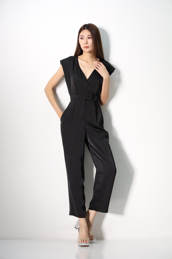 Amy Satin Jumpsuit