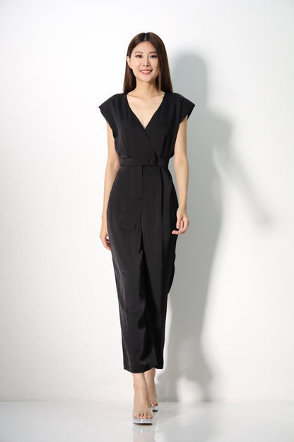 Amy Satin Jumpsuit