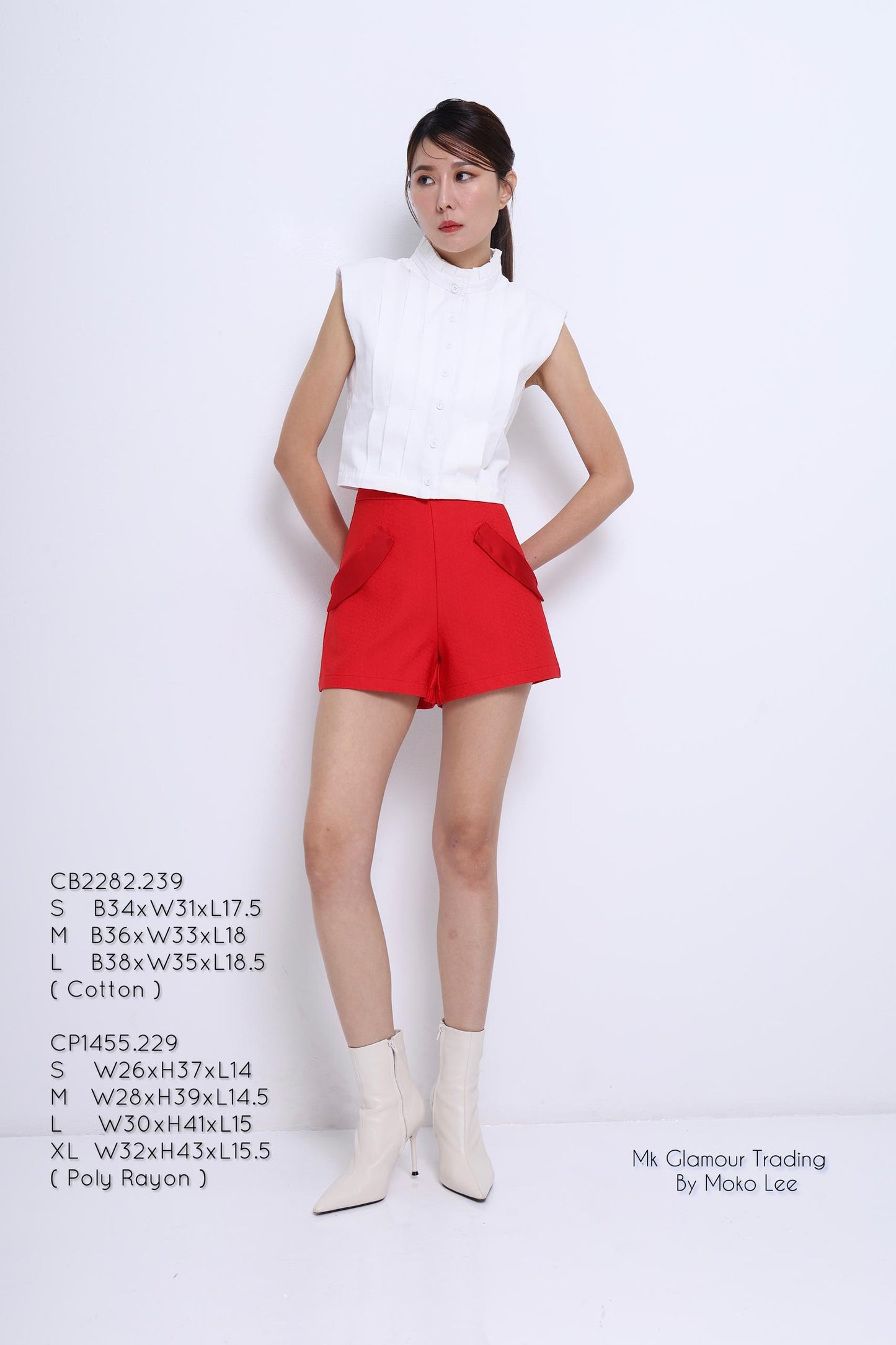 Sera Satin Pocket Shorts