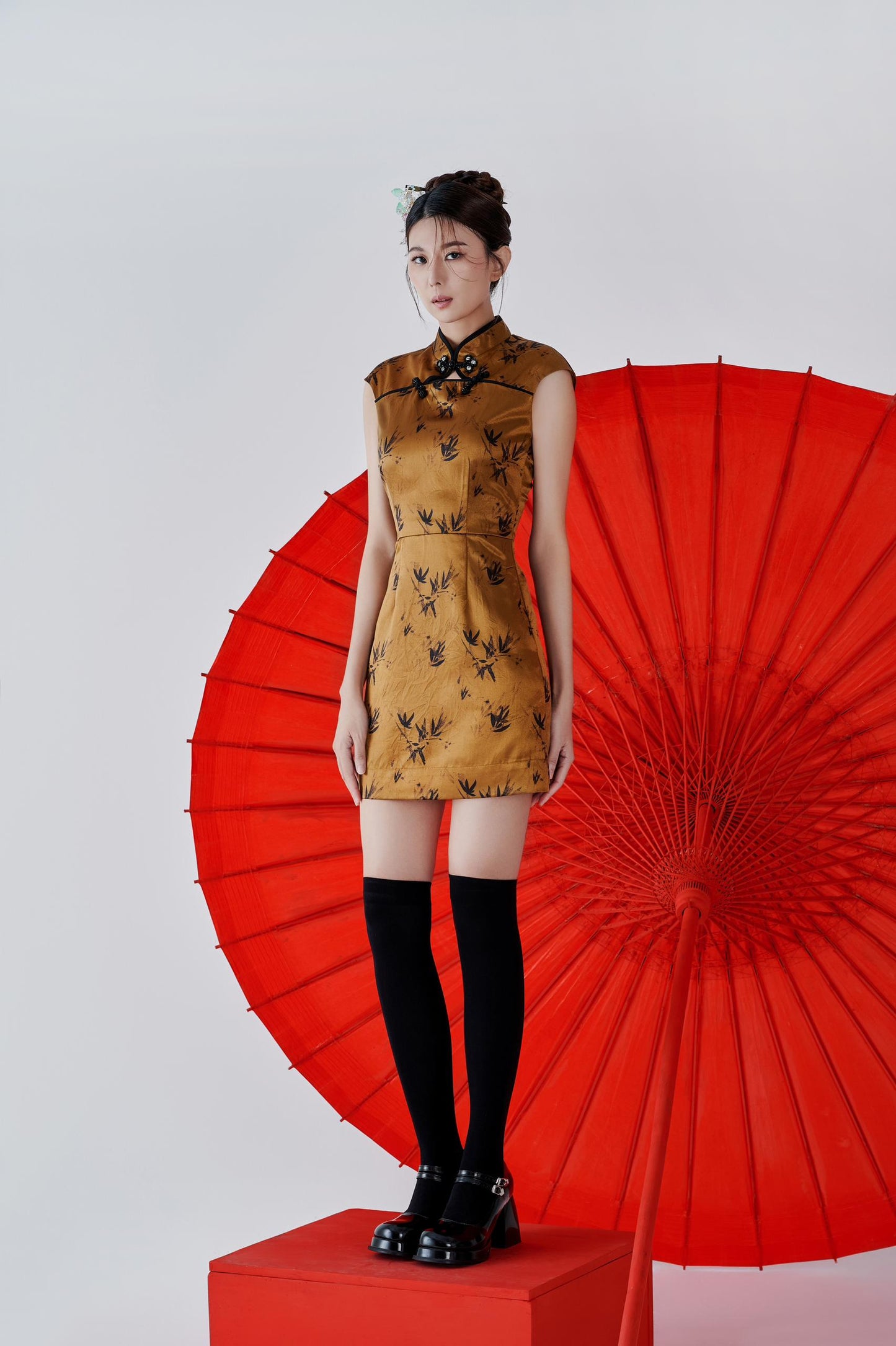 Ling Mandarin Dress