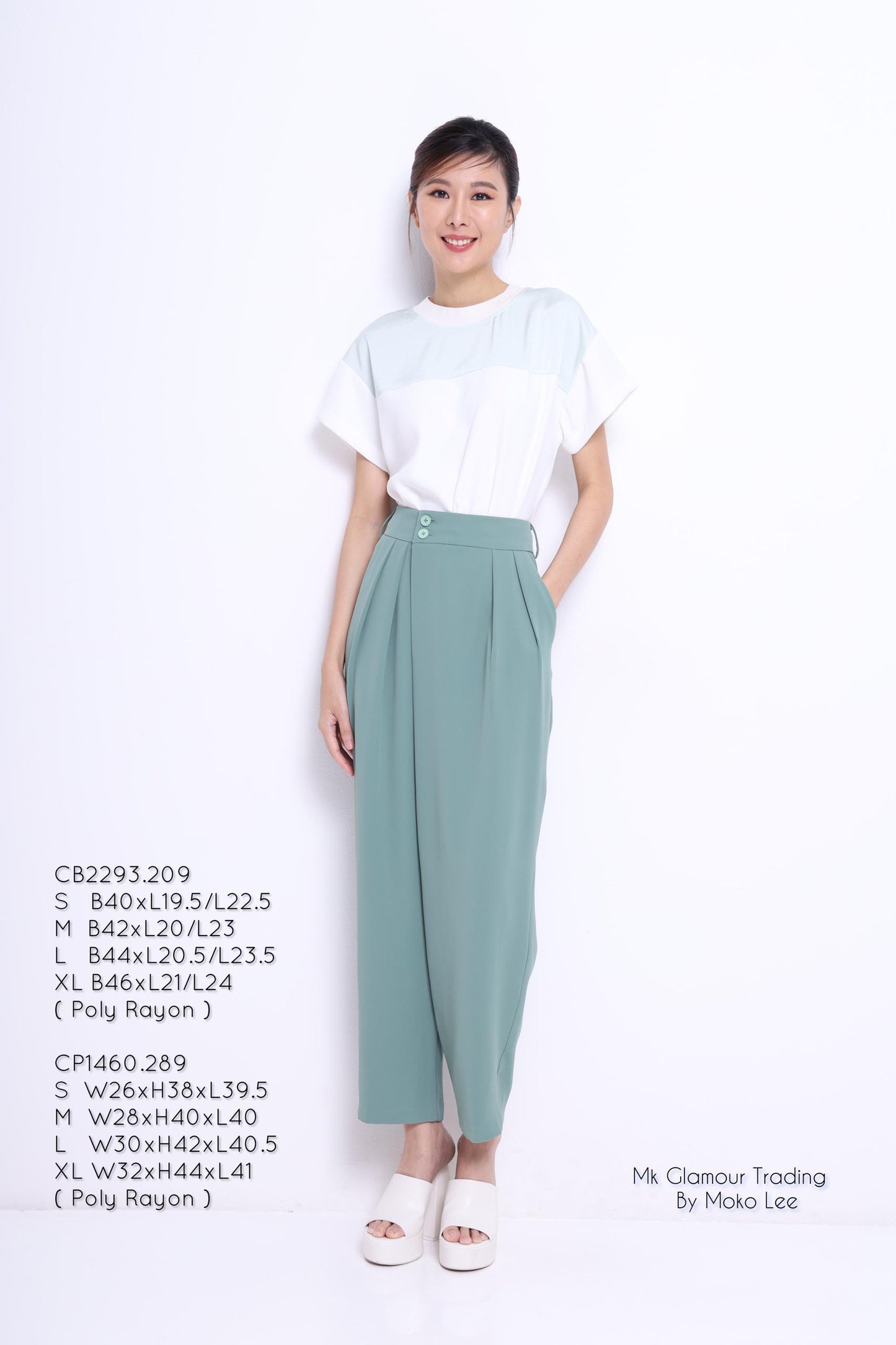 Calista High Waisted Pants