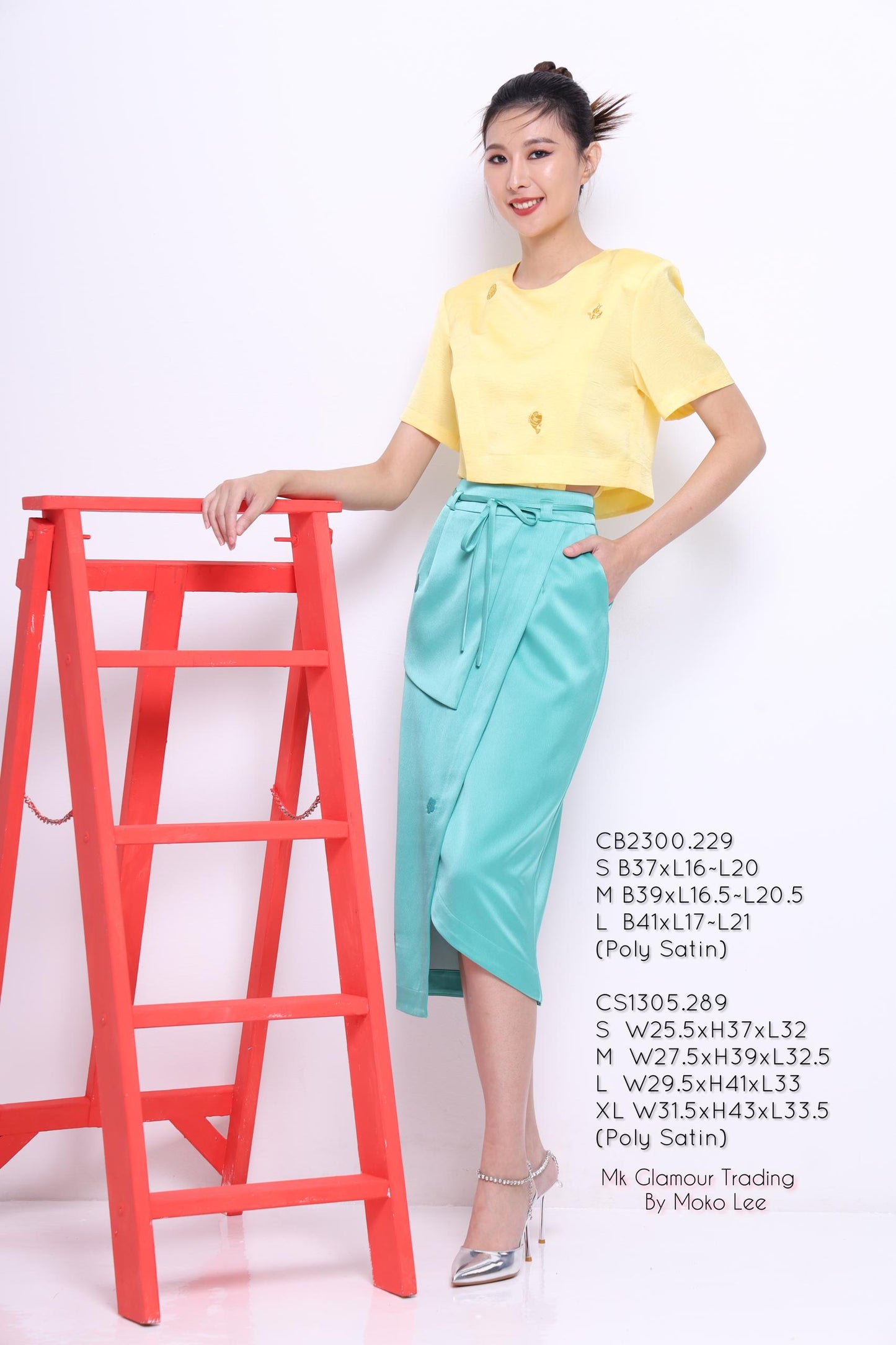 Ruma Satin Skirt