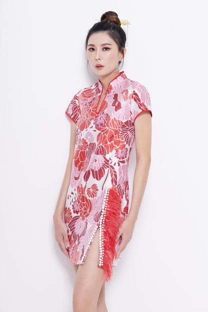 Lea Oriental A-line Qipao Dress