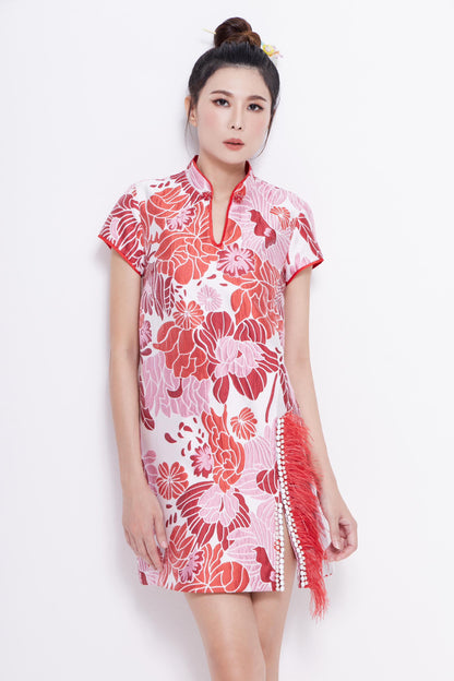 Lea Oriental A-line Qipao Dress