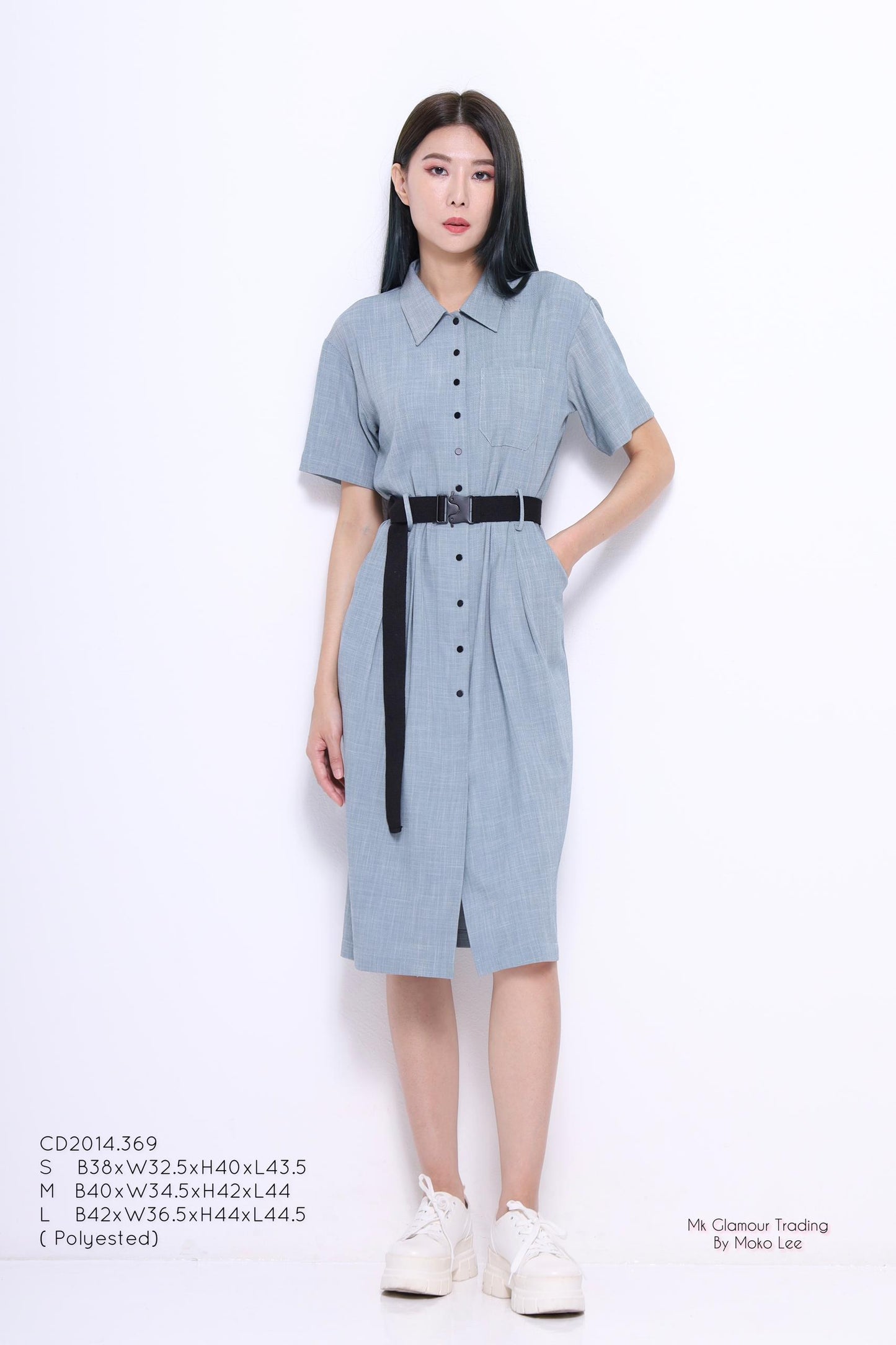 Eva Oversized Shirt Dress