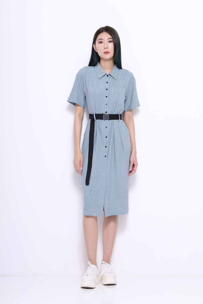 Eva Oversized Shirt Dress