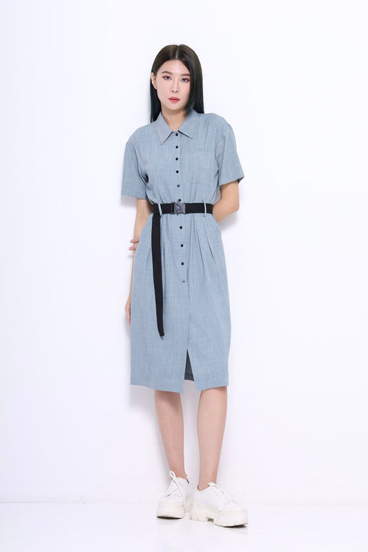 Eva Oversized Shirt Dress