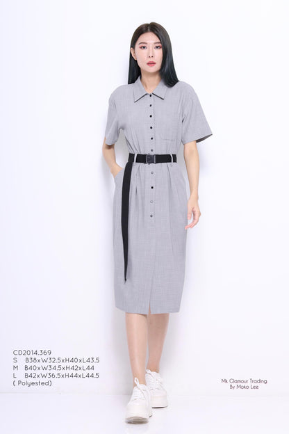 Eva Oversized Shirt Dress