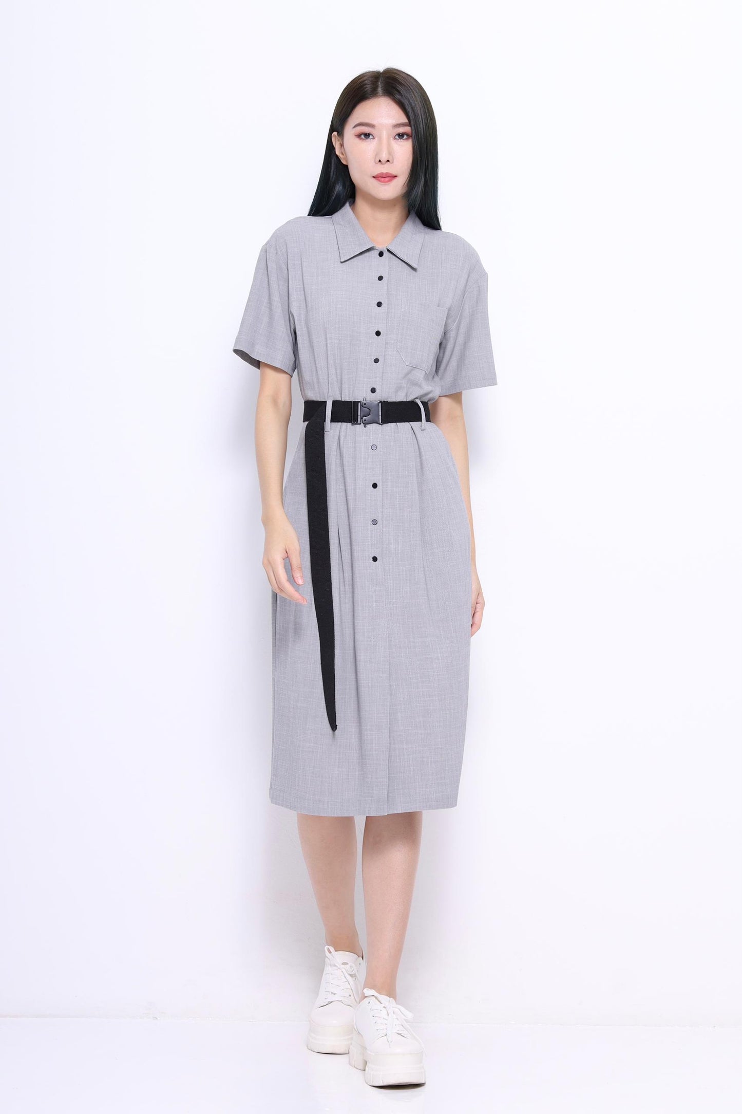 Eva Oversized Shirt Dress