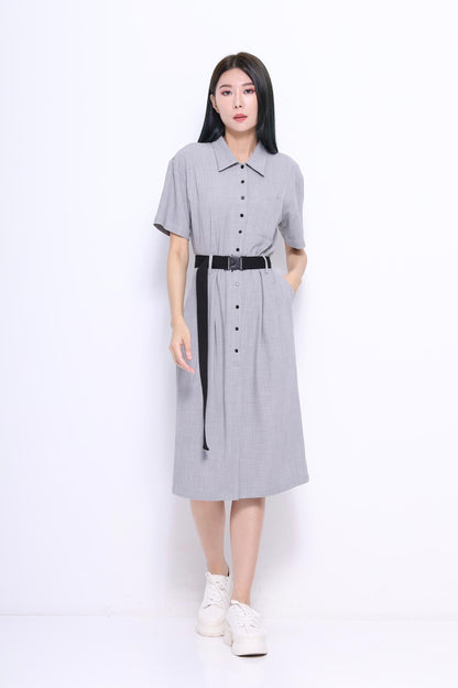 Eva Oversized Shirt Dress