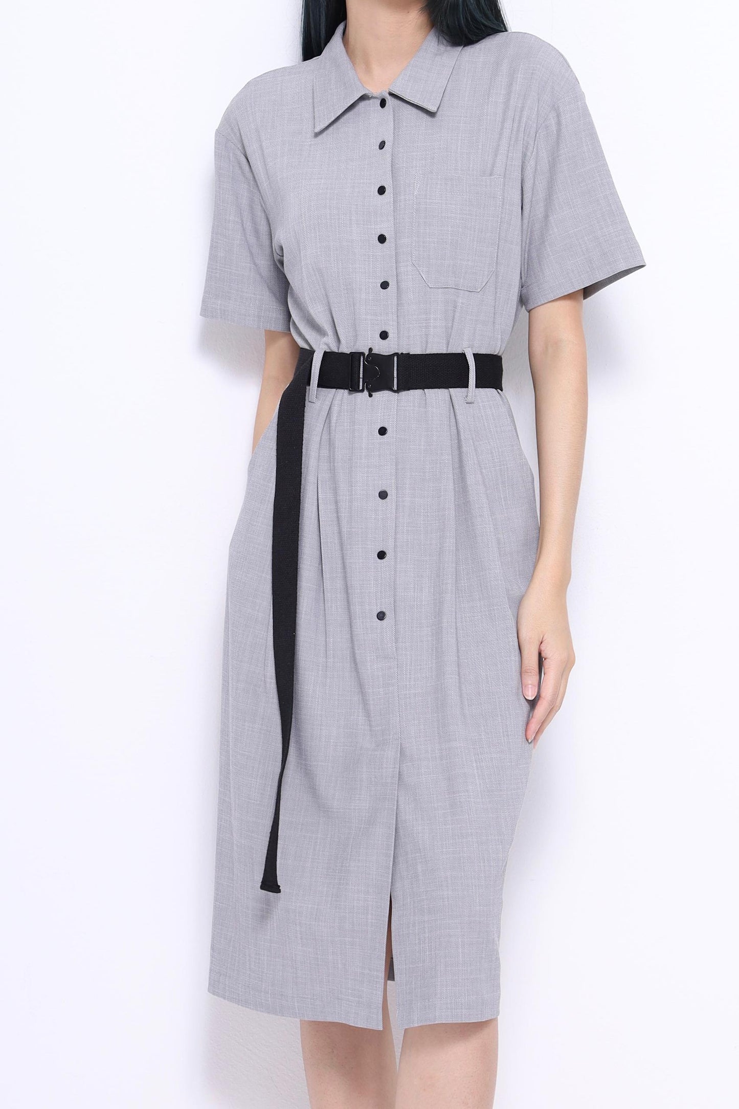 Eva Oversized Shirt Dress