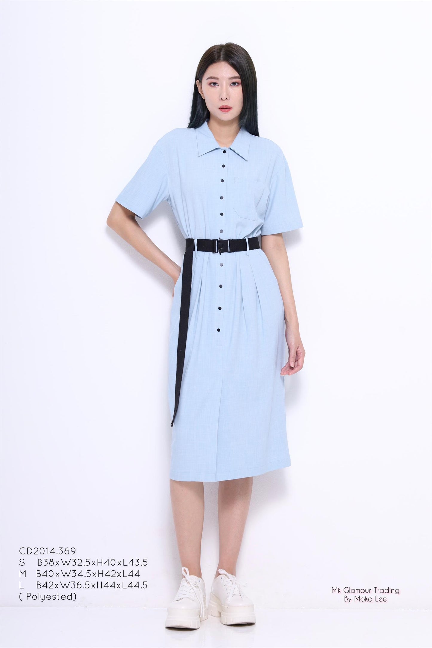 Eva Oversized Shirt Dress