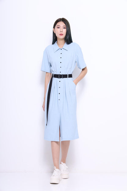 Eva Oversized Shirt Dress