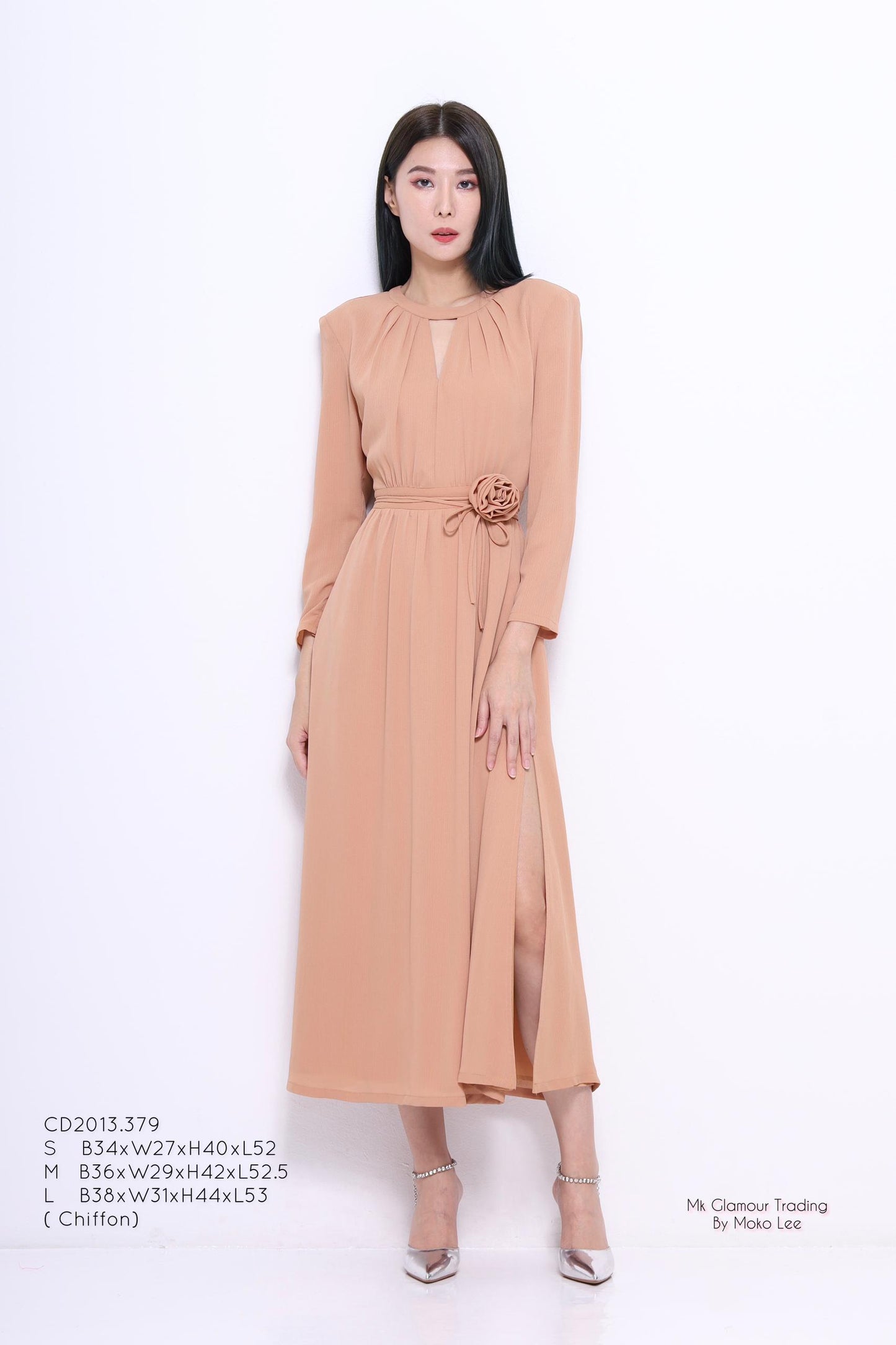 Rosie Chiffon Flare Dress