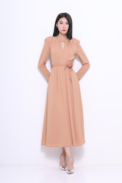 Rosie Chiffon Flare Dress