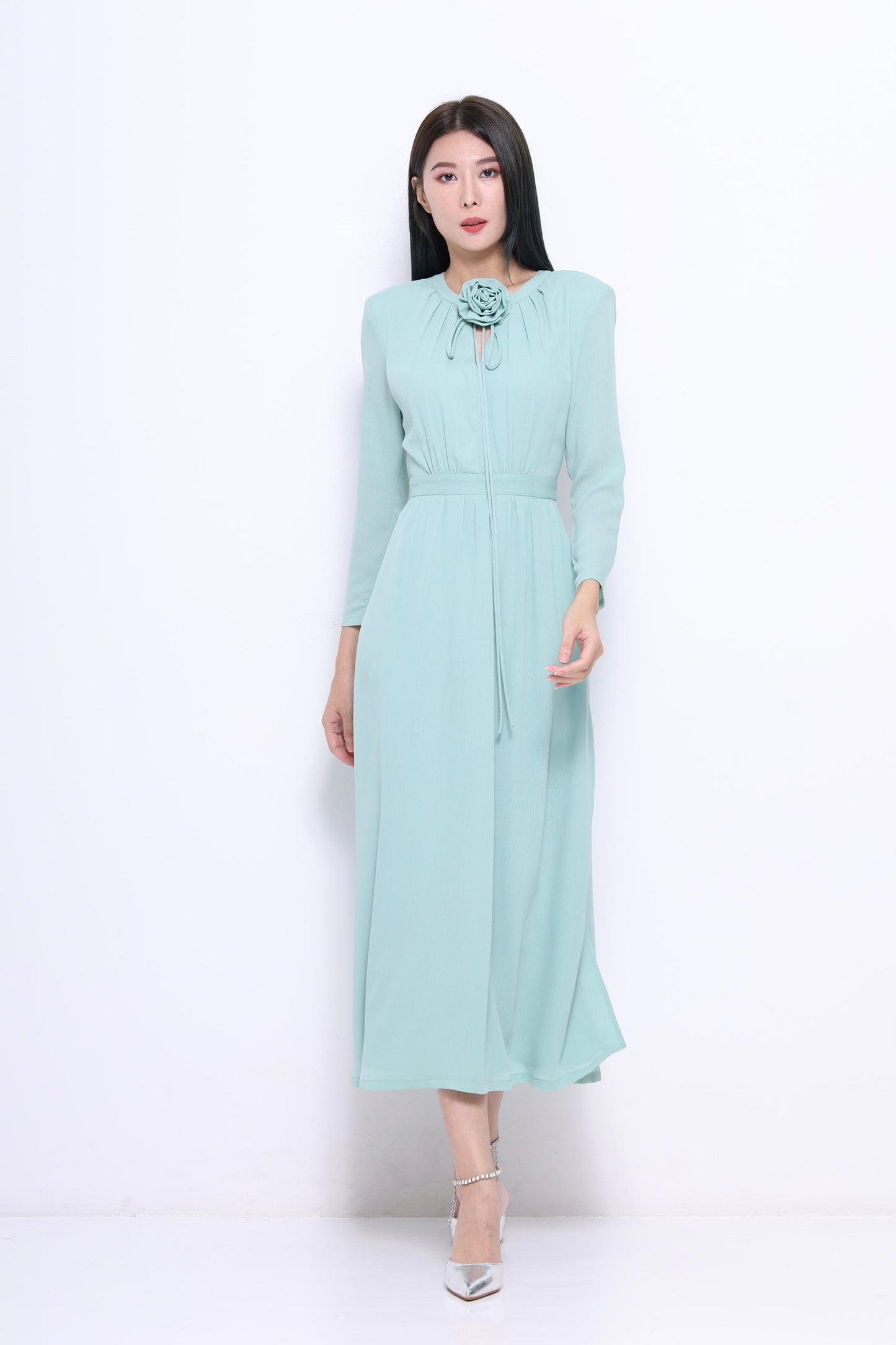 Rosie Chiffon Flare Dress