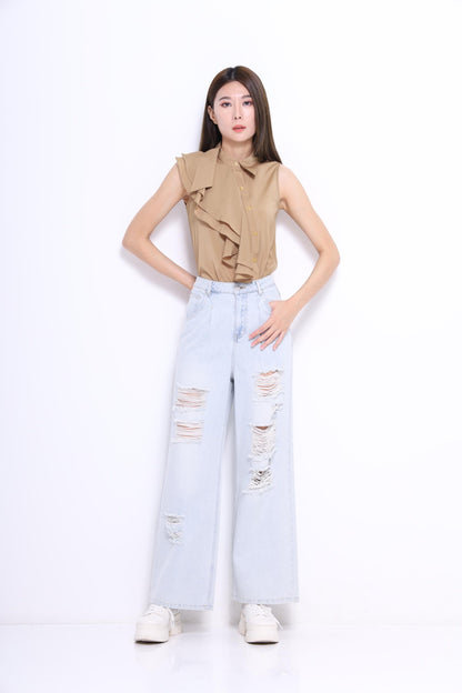 Blaire Denim Straight Leg Jeans