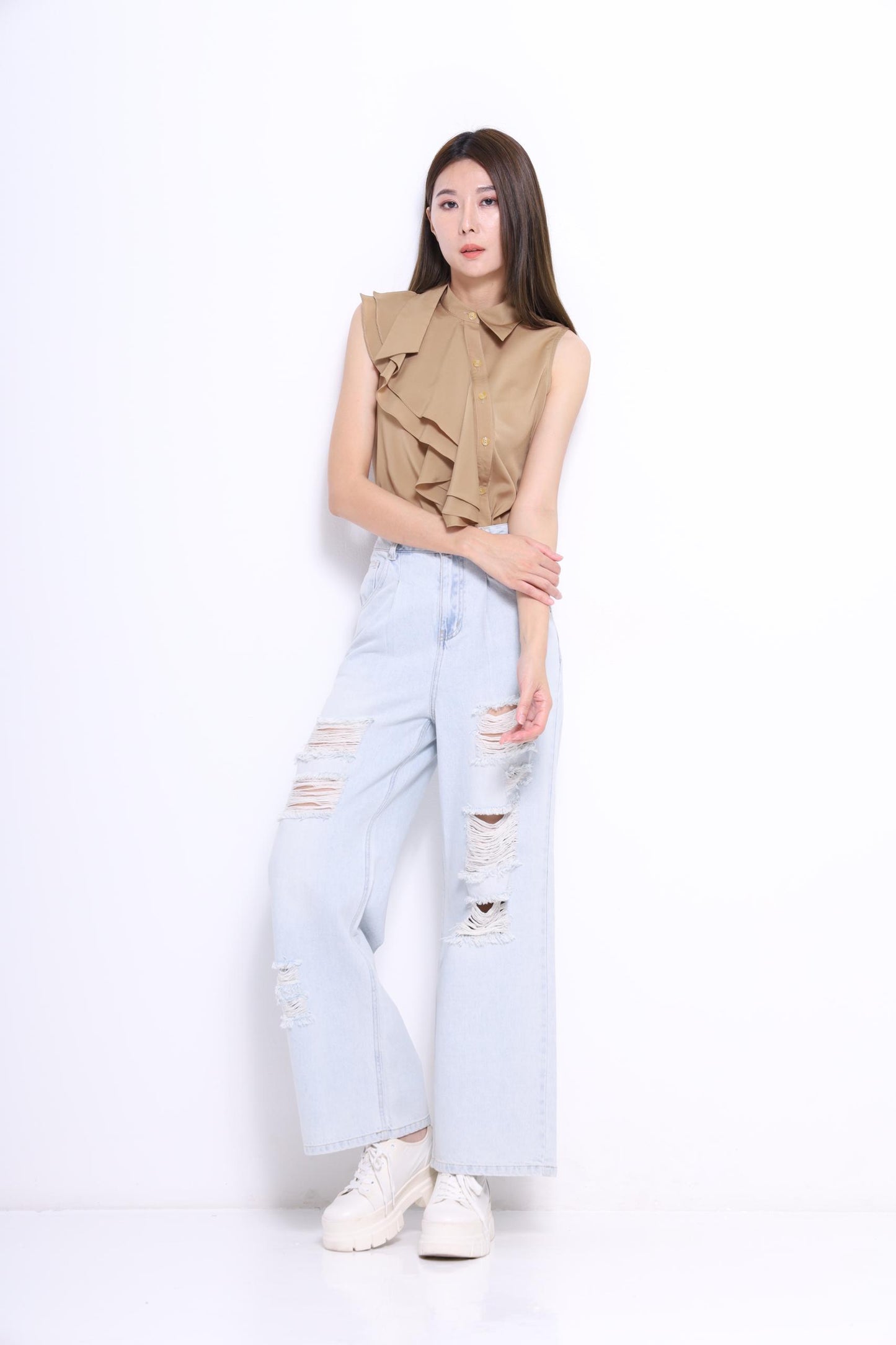 Blaire Denim Straight Leg Jeans