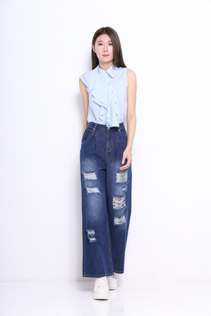 Blaire Denim Straight Leg Jeans