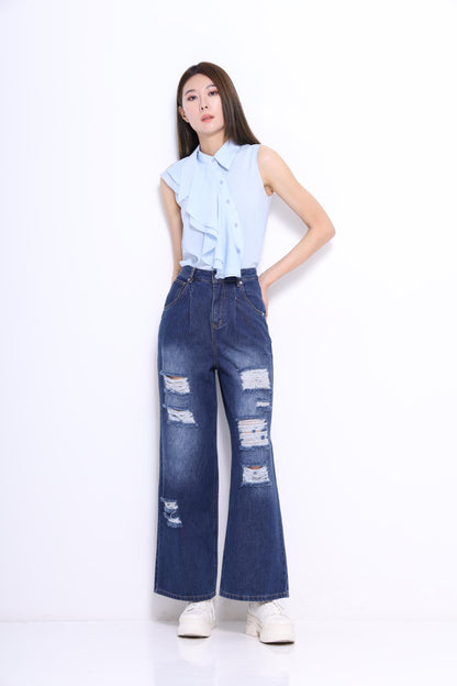 Blaire Denim Straight Leg Jeans