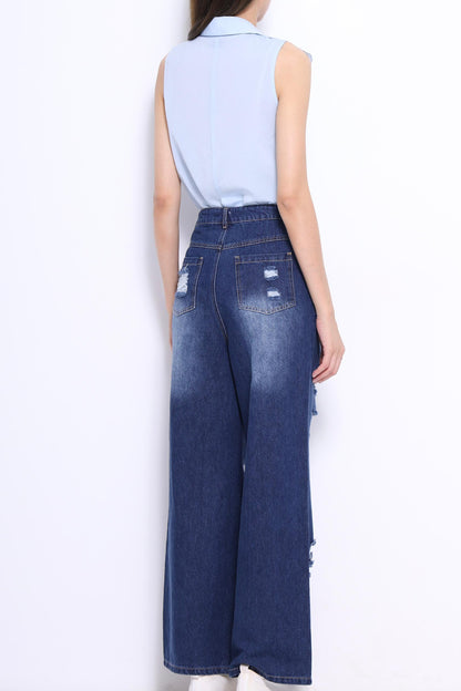 Blaire Denim Straight Leg Jeans